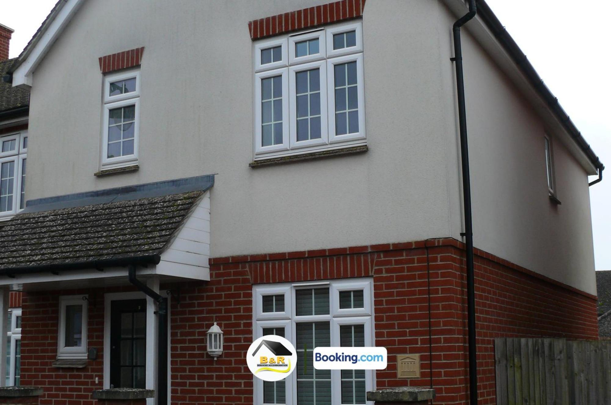 3 Bedroom House By B And R Serviced Accommodation Amesbury With Super Fast Wi-Fi 145Mbps 外观 照片