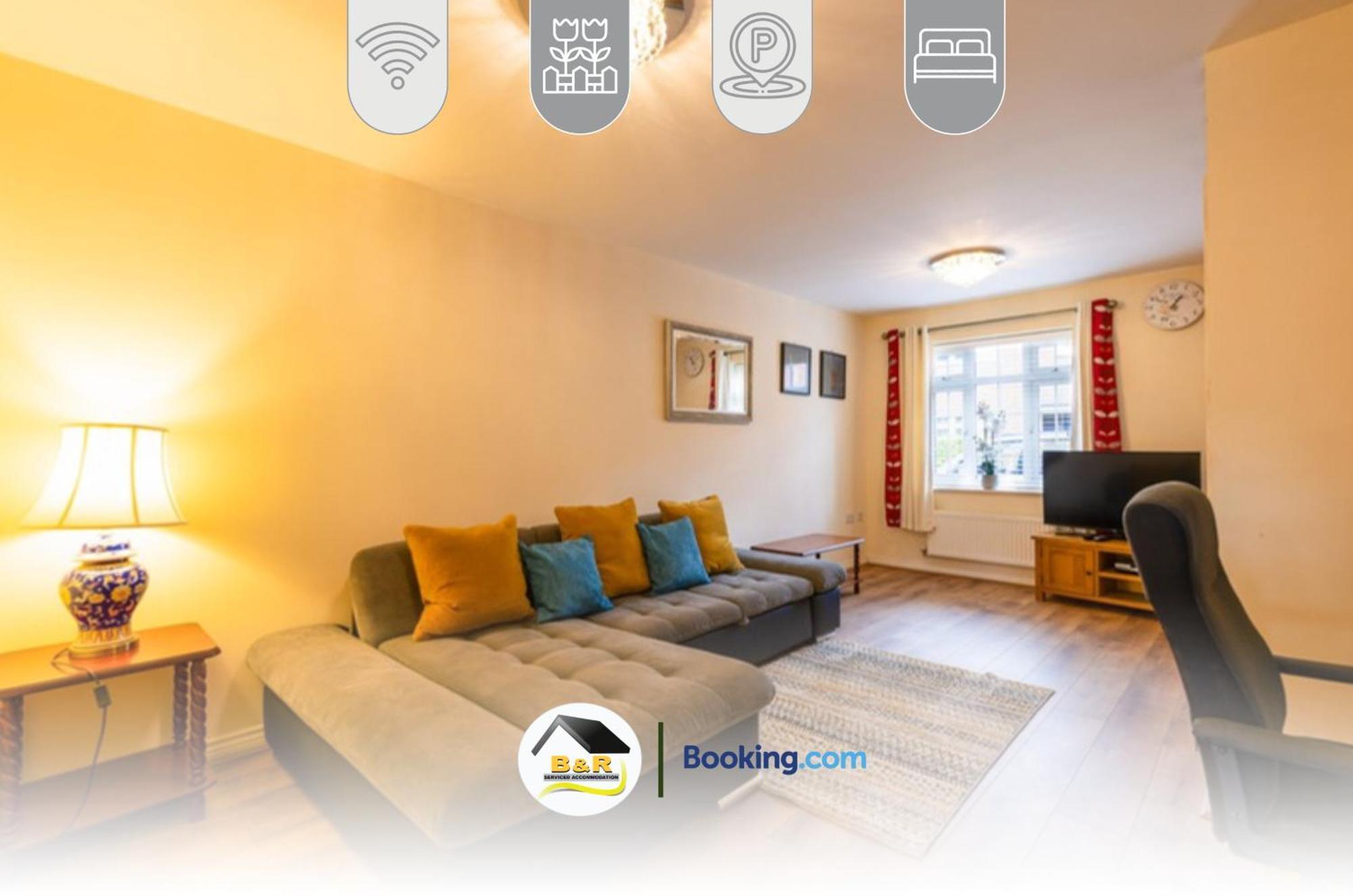 3 Bedroom House By B And R Serviced Accommodation Amesbury With Super Fast Wi-Fi 145Mbps 外观 照片